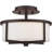 Fabric Semi Flush Mount-24088416
