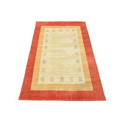 Hand Knotted Wool Geometric Indoor Rug