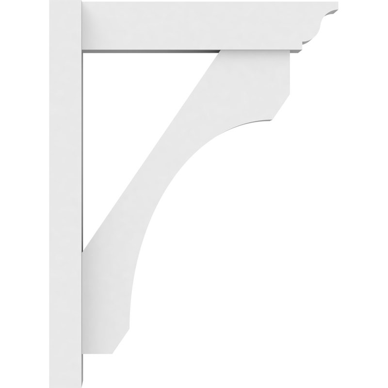 Persienne en PVC de qualité architecturale avec extrémités traditionnelles Legacy, H 24 po x P 18 po, L 5 po