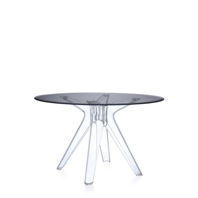 Sir Gio Round Glass Dining Table