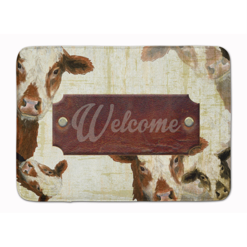 Memory Foam Non-Slip Bath Rug