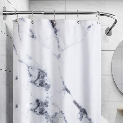 L-shaped Shower Curtain Rods 