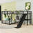 Bunk Bed With Slide, USB Ports And Guardrails-208823542