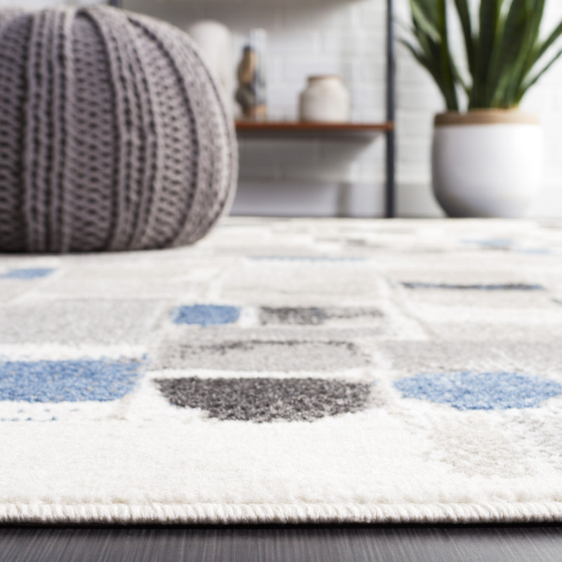Nagelly Performance Abstract Rug, Rectangle 5'3" x 7'8"