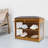 4 Pairs Entryway Shoe Storage Bench-1447438993