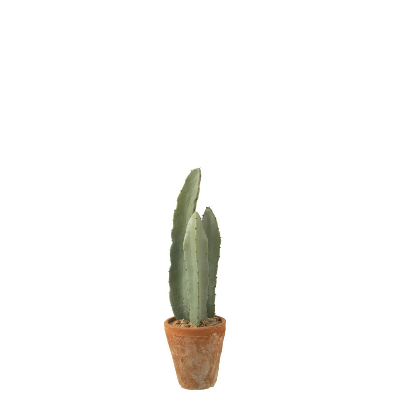 47 cm H Faux Cactus Plant in Plastic Pot