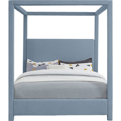Upholstered Canopy Bed