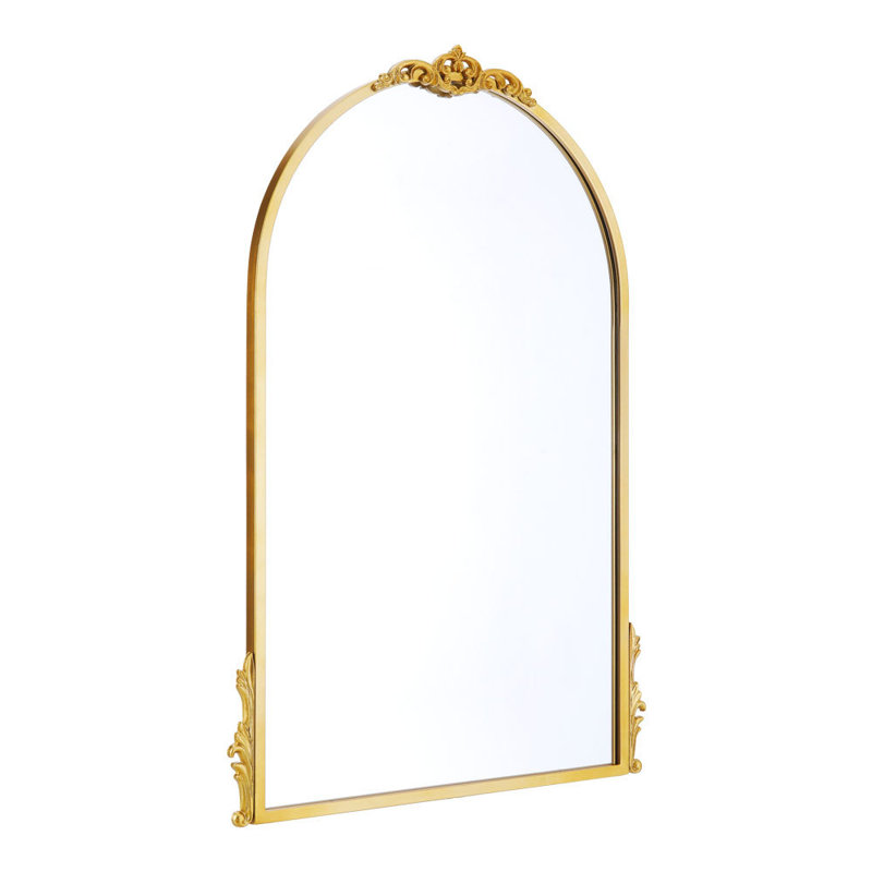 Camron Iron Arch Floor Mirror