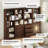 70.9'' H X 94.48'' W Book Cabinet Storage Bookcase Set-46437469