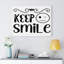 Keep Smile - Wrapped Canvas Print