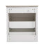 Ensemble de meuble-lavabo double 60 po, armoire de salle de bain avec deux lavabos en céramique séparés, tiroirs pleine extension et glissières de tiroir encastrées à fermeture en douceur-121708248