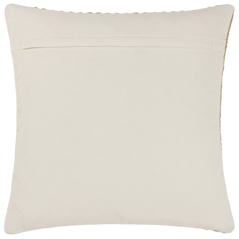 Striped Square Cushion, Polyester/Polyfill