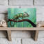 Vibrant Veiled Chameleon Colorful Peaceful Vibrant Lizard Nature Portrait Wall Art Print by Edy Pamungkas - Print-1577661466