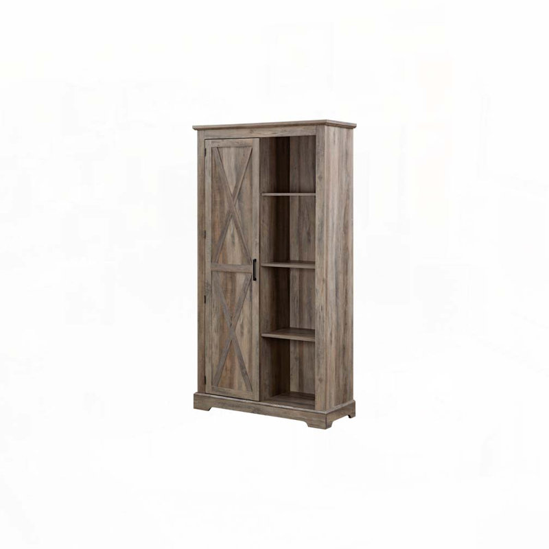 Farmhouse Storage Cabinet, Gray Wash