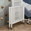 Hiltz Foldable Portable Crib With Mattress-1411241827