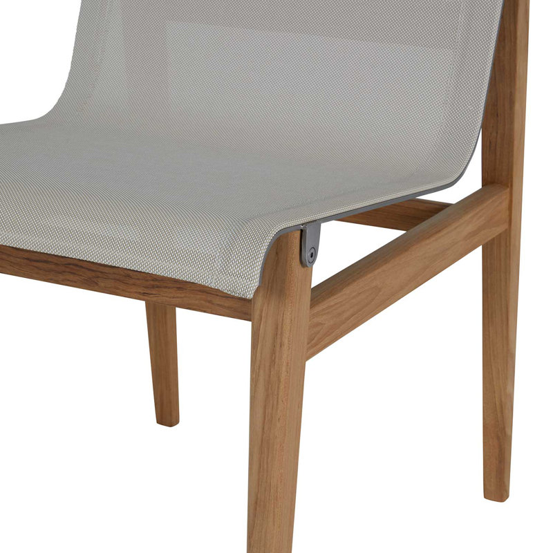 Coast Patio Dining Side Chair, Canvas Sling