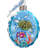 9'' Handmade Glass Holiday Shaped Ornament