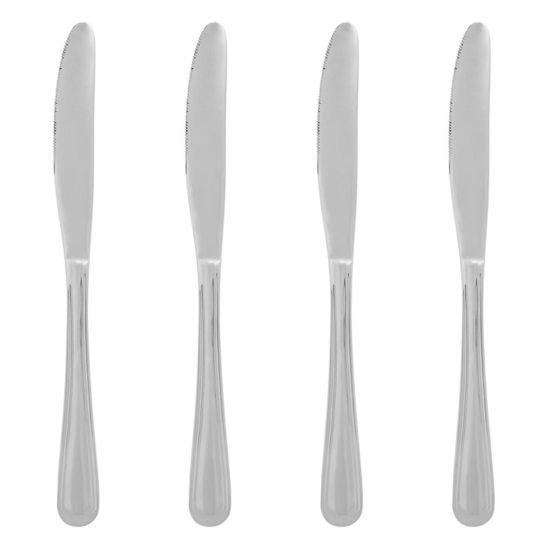 Symple Stuff Ronald 4 Piece Stainless Steel Steak Knife Set