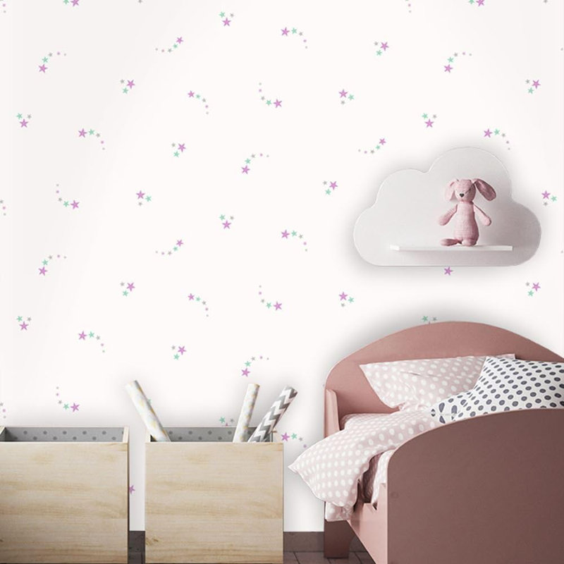 10m x 53cm Textured Matte Wallpaper Roll