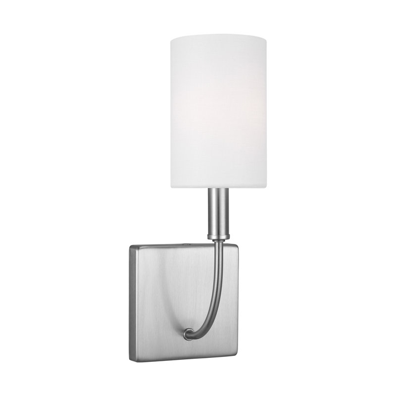 1 - Light Bath Sconce, Brushed Nickel