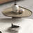 Italian marble coffee table set