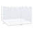 Pop Up Canopy Walls, Universal Replacement Netting, Set Of 4 Mesh Screen Sidewalls, Patio Netting With 6 Service Windows And 1 Door For 10' X 10' Canopy Tent