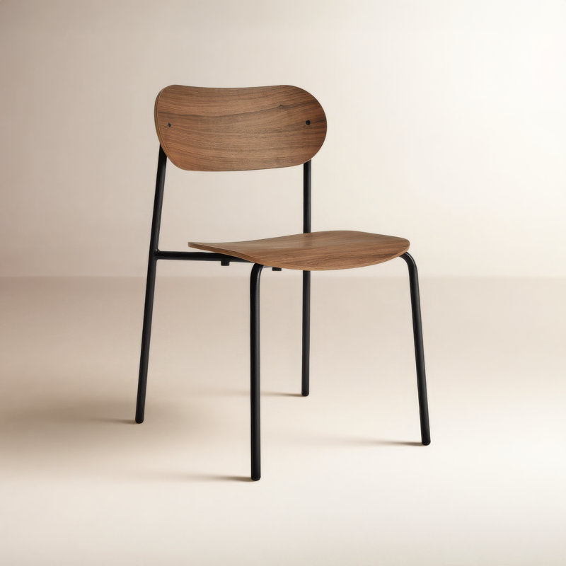 SideBySide Dining Chair, Walnut