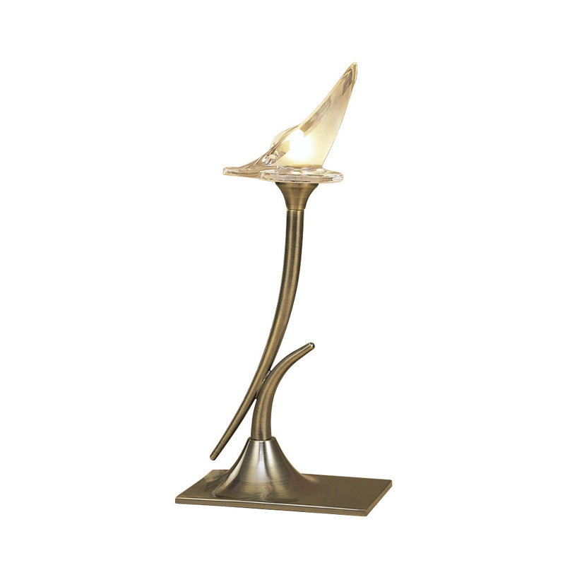 Hegwood Metal Novelty Lamp, Gold