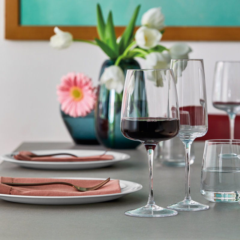12,25 oz. Planeo Verres à vin sans pied