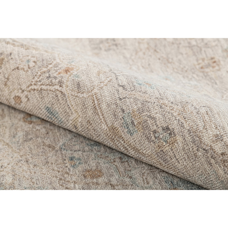 Hand Knotted Wool Indoor Rug, Rectangle 8' x 10'