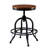 Industrial Iron Accent Stool