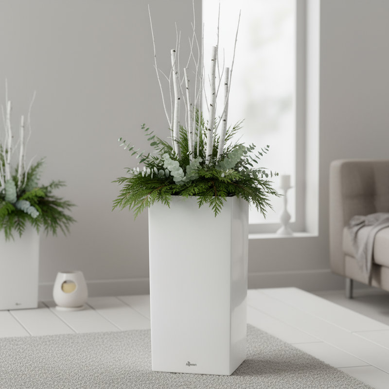 Pot à fleurs avec réservoir Modena
