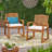 DELLA WOOD KD ARMCHAIR