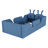 Upholstered Platform Bed with Rabbit Cushion-479619236