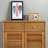 Simple Louver Shoe Storage Cabinet
