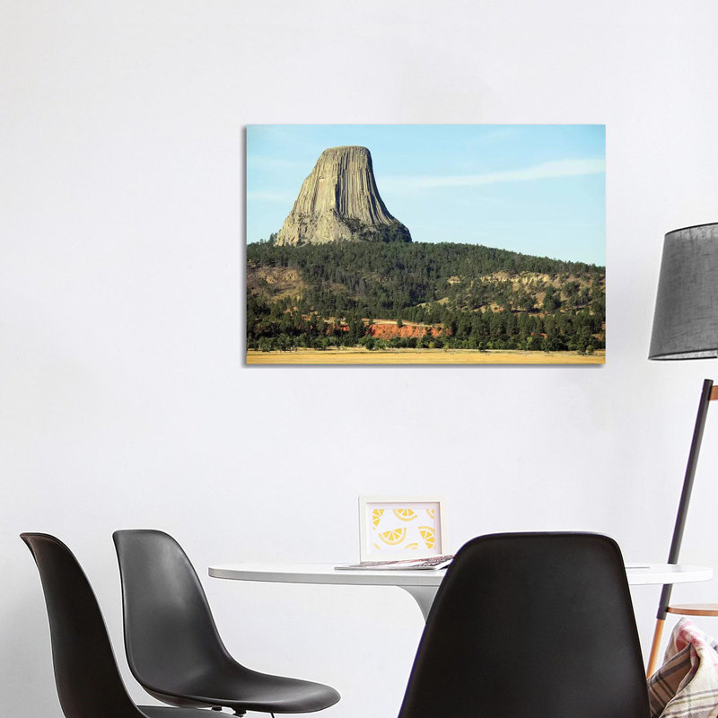 Clairville Devils Tower National Monument, Wyoming I 1 Piece Wrapped Canvas Wall Art, 101.6 cm H x 66.04 cm W x 3.175 cm D