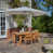 Cream Regular Umbrella (No Cushions)
