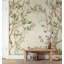 Vintage Birds and Blossom Tree Wallpaper Beige-720231432-718258677