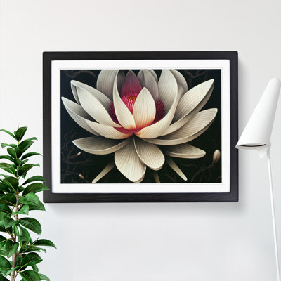 Fantastic Lotus Flower - Single Picture Frame Print