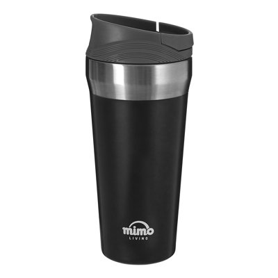 Symple Stuff Double Wall Insulated Stainless Steel Travel Mug