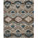 Tapis ikat tibétain à poils longs