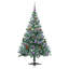 4.92' H Lighted Artificial Christmas Tree