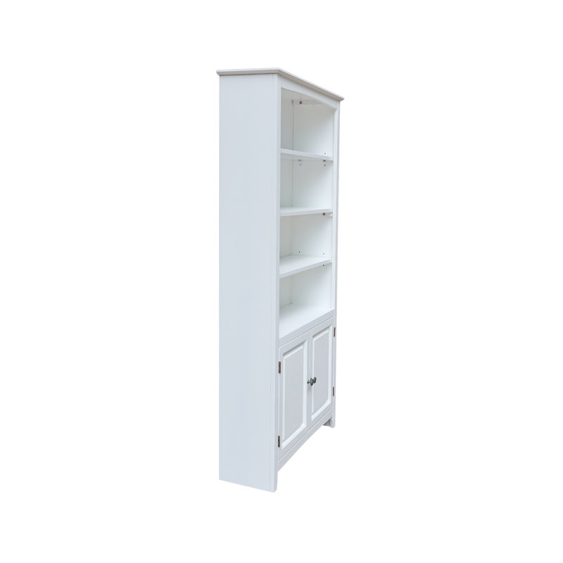 Bibliothèque standard DUFREEN, (6 tablettes) H 72 po x l 32 po x P 12 po, Blanc