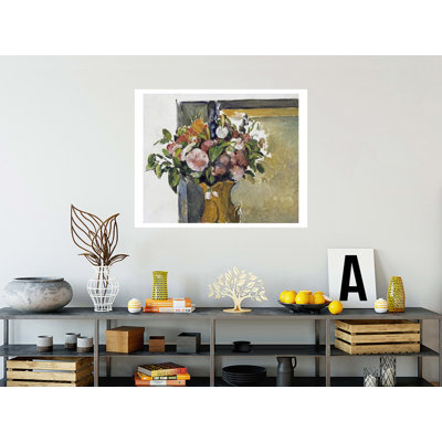 «Flowers In a Vase» par Paul Cézanne