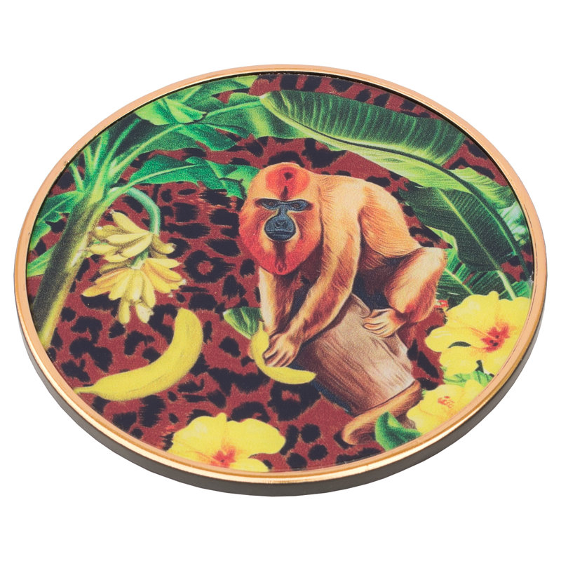 Animal Print Coaster