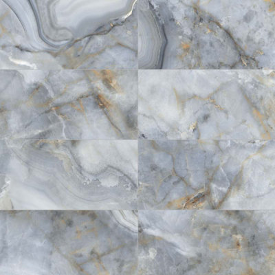 Nova 12" x 24" Polished Porcelain Wall & Floor Tile