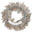 Couronne décorative argentée illuminée 24 po The Holiday Aisle®