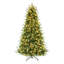 7.5' Artificial Fir Christmas Tree with Color & Clear Lights