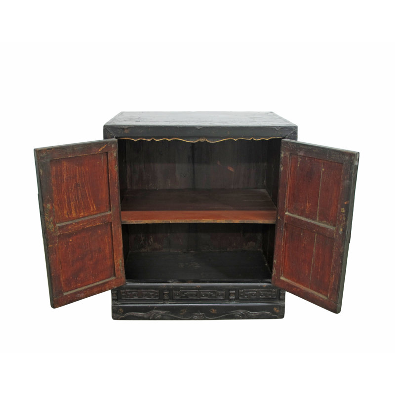 Solid Wood Accent Cabinet