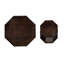 Ensemble de deux tables basses 31,5 "en noyer noir-1863070949